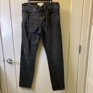 Madewell Men's Dark Gray Slim Jeans